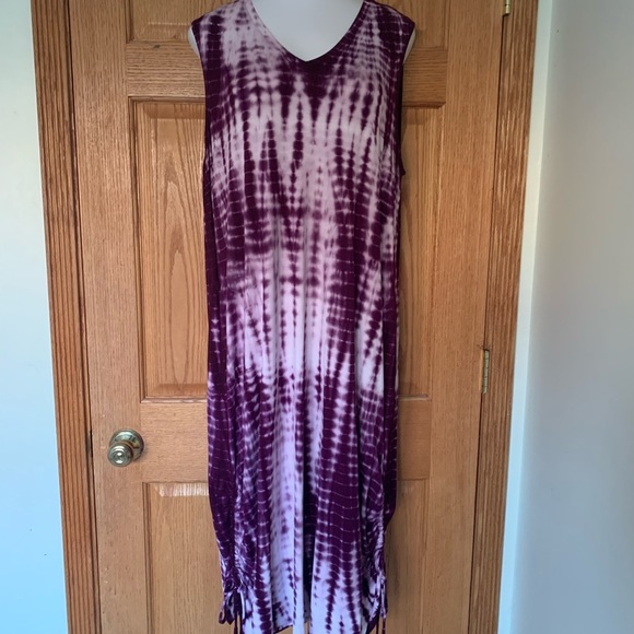 Lane Bryant Dresses & Skirts - Lane Bryant tye-dye tank dress